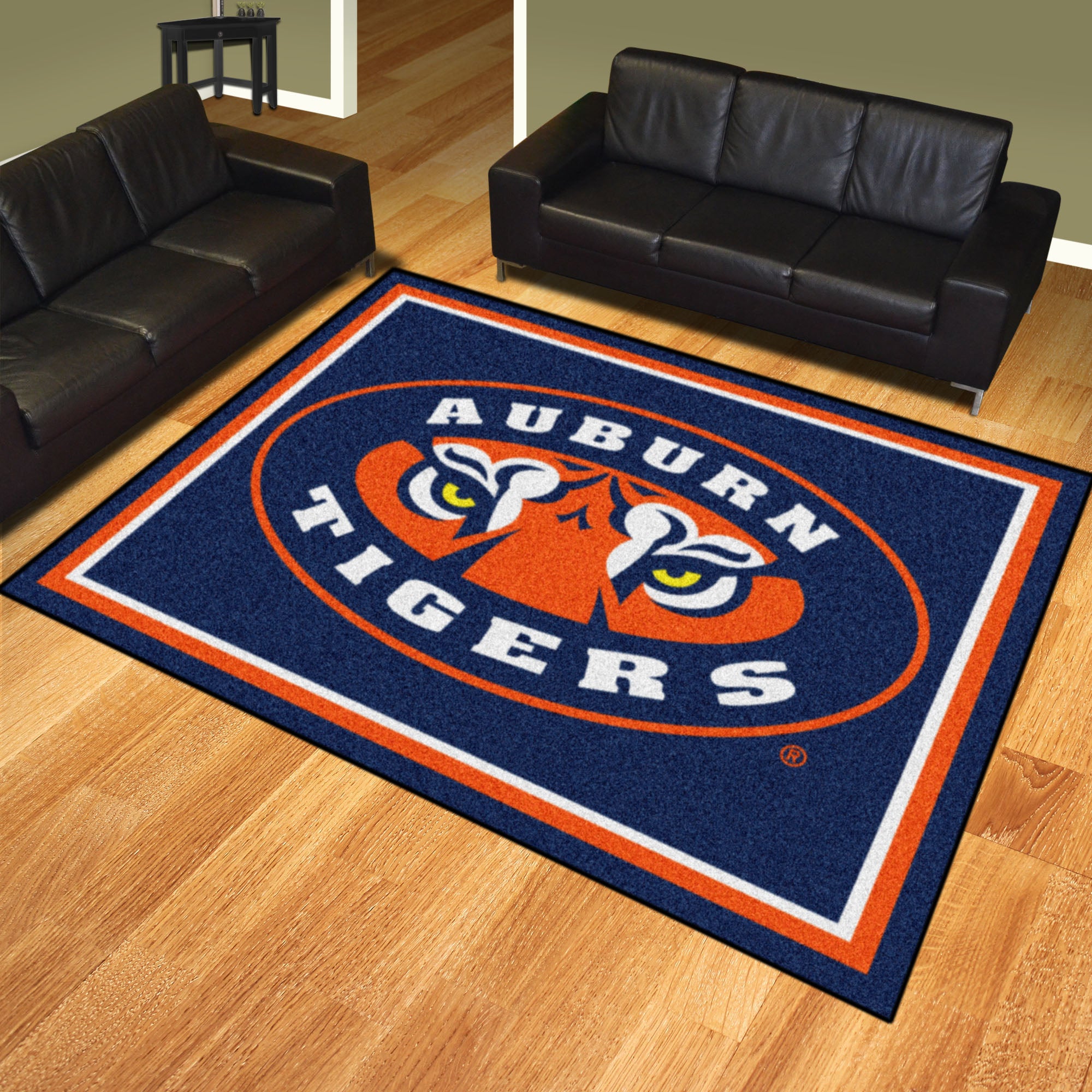 FANMATS, Auburn University 8ft. X 10 ft. Plush Area Rug