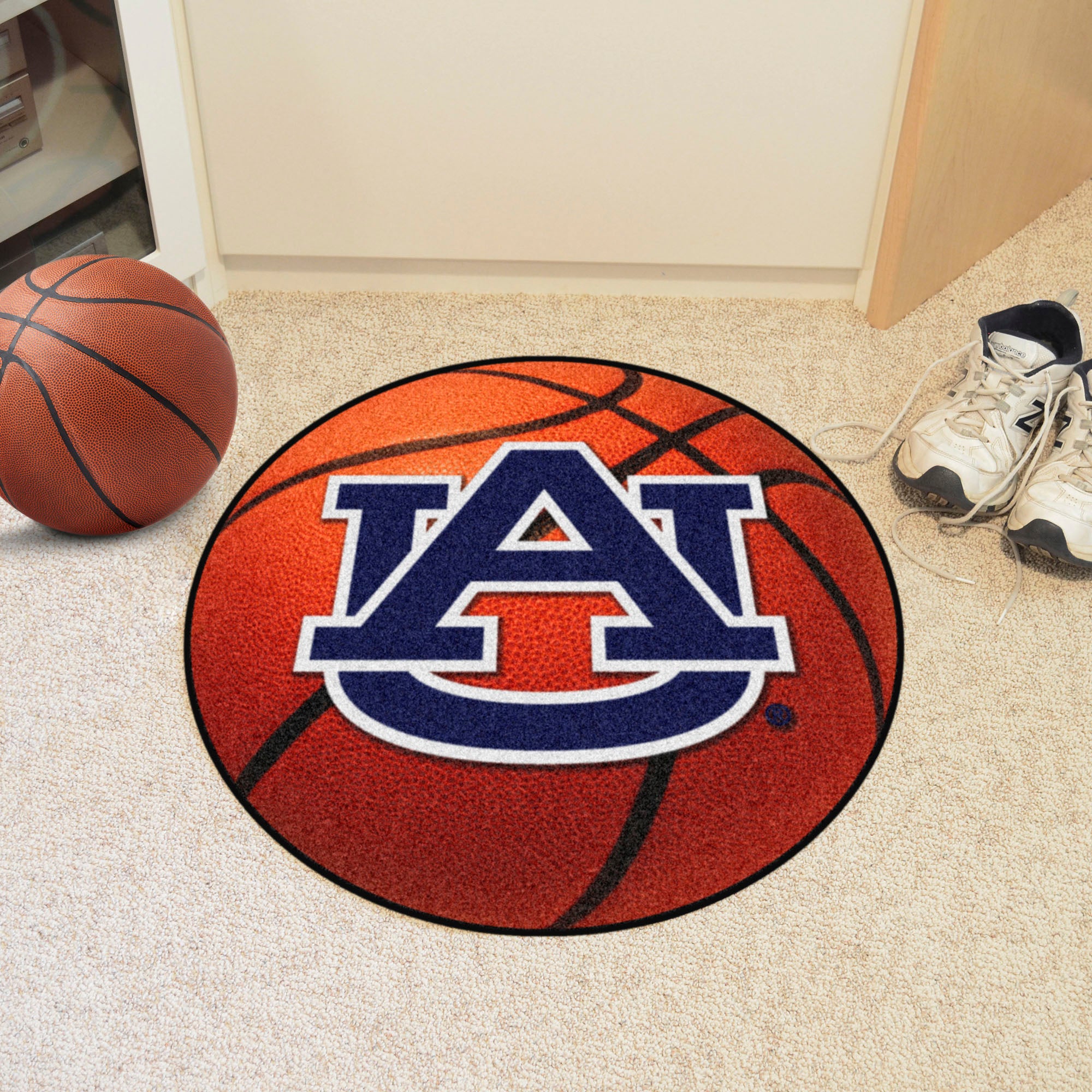 FANMATS, Auburn University Basketball Rug