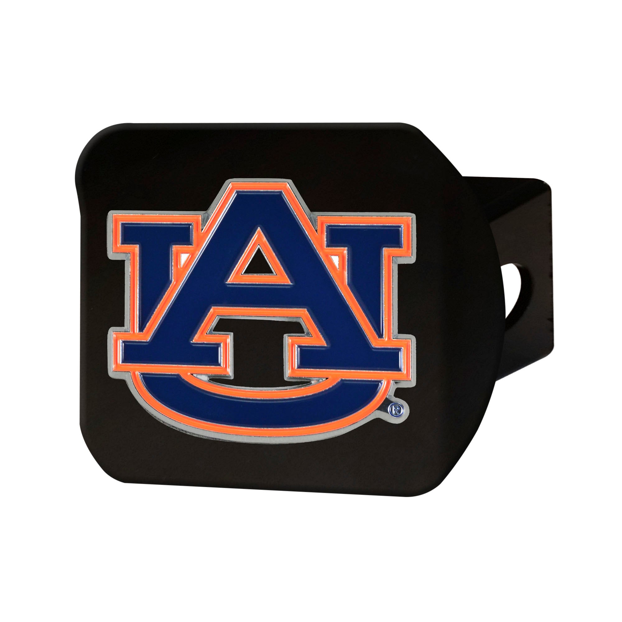 FANMATS, Auburn University Black Metal Hitch Cover - 3D Color Emblem