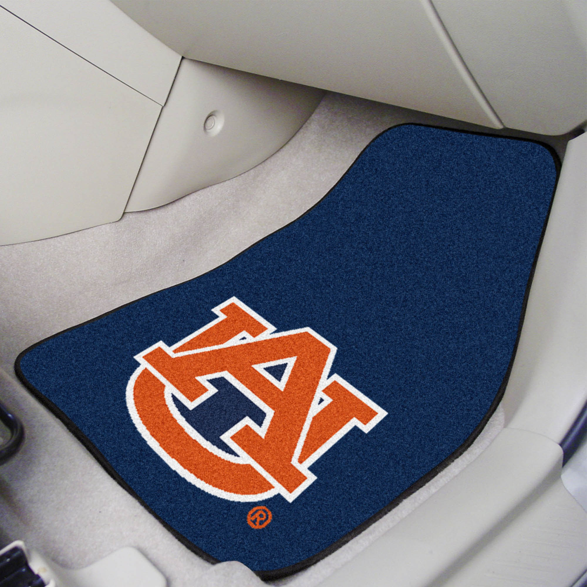 FANMATS, Auburn University Carpet Car Mat Set - 2 Pieces