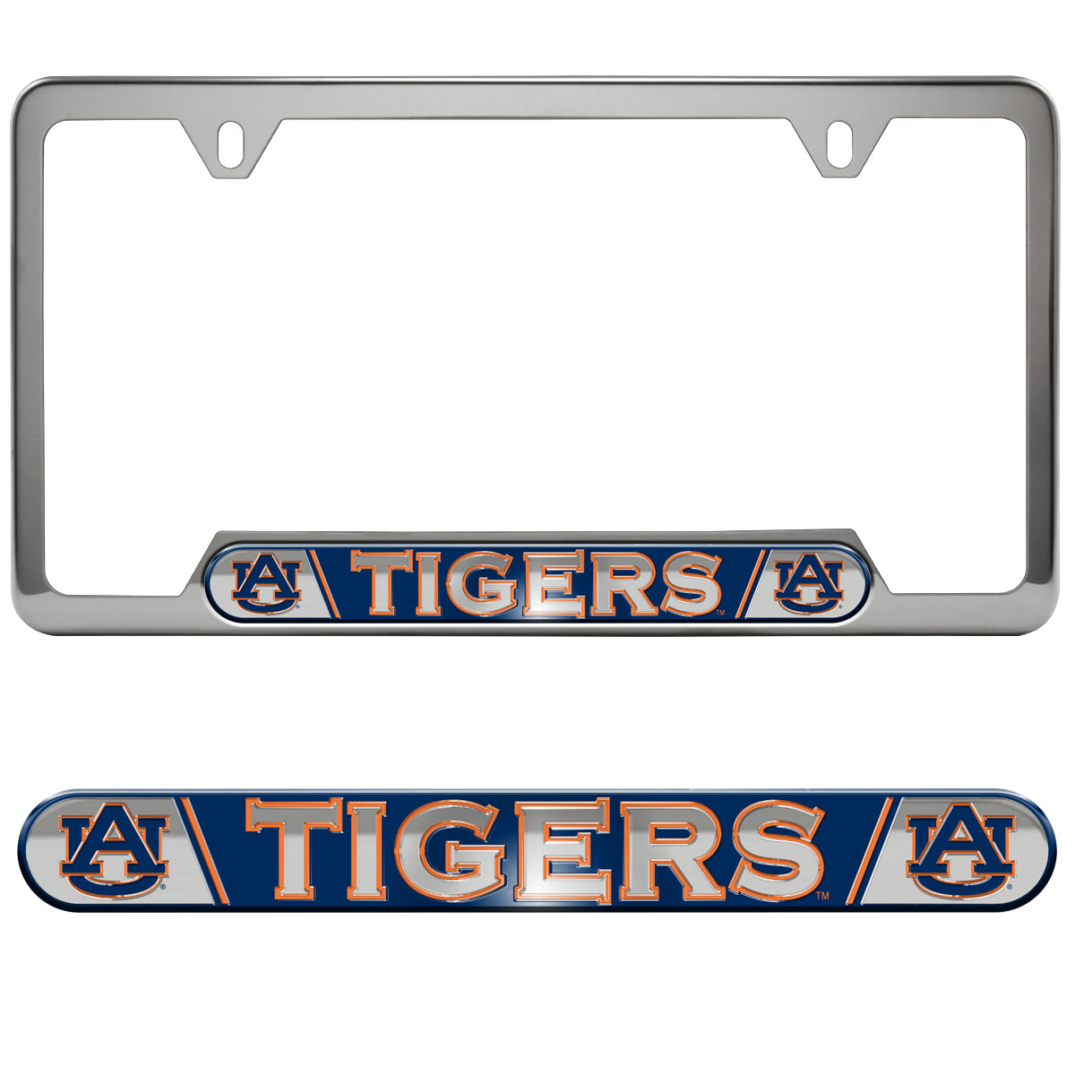 FANMATS, Auburn University Embossed License Plate Frame