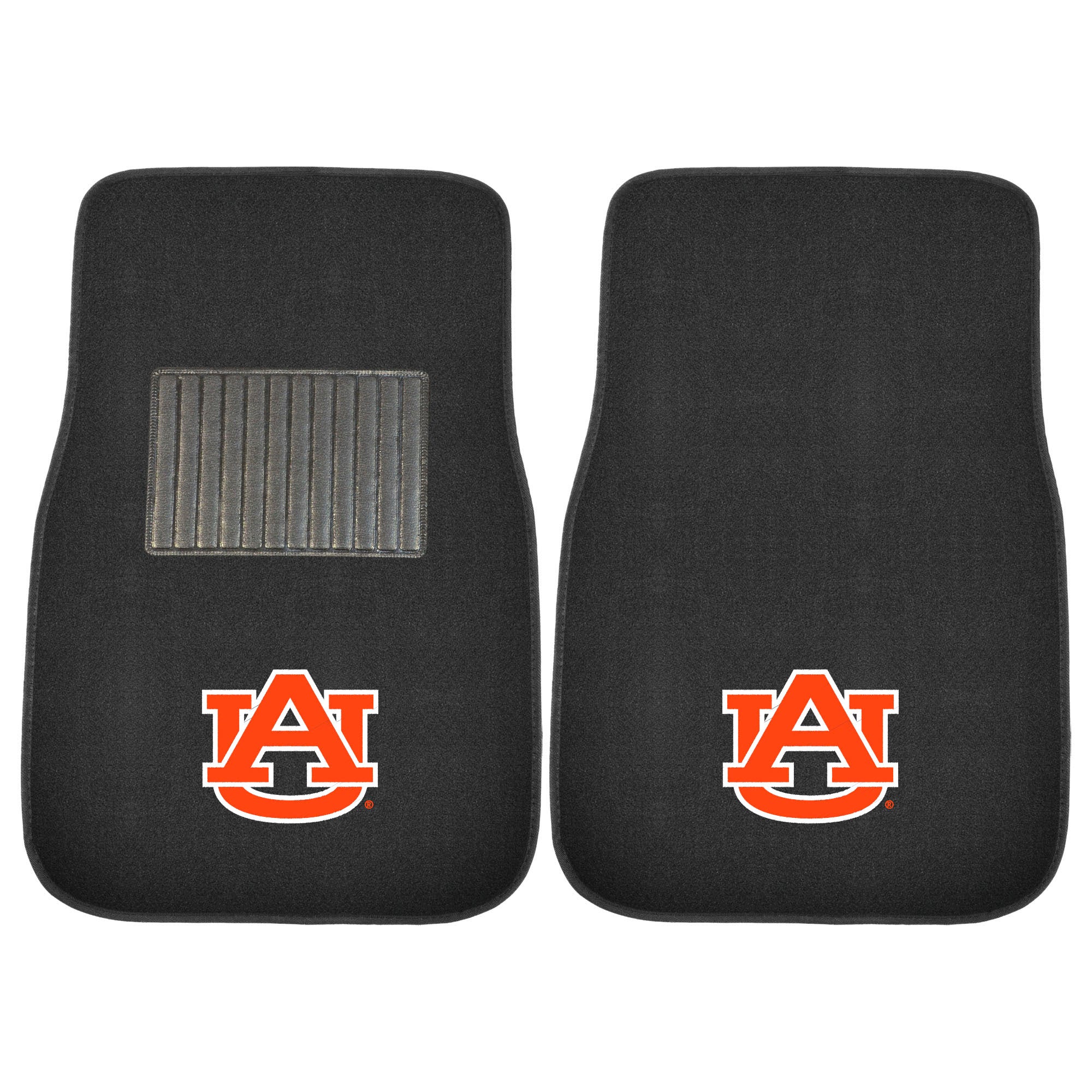 FANMATS, Auburn University Embroidered Car Mat Set - 2 Pieces