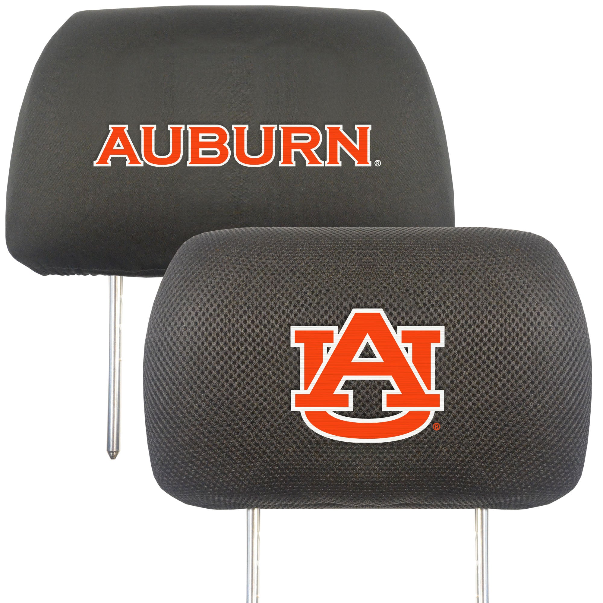 FANMATS, Auburn University Embroidered Head Rest Cover Set - 2 Pieces