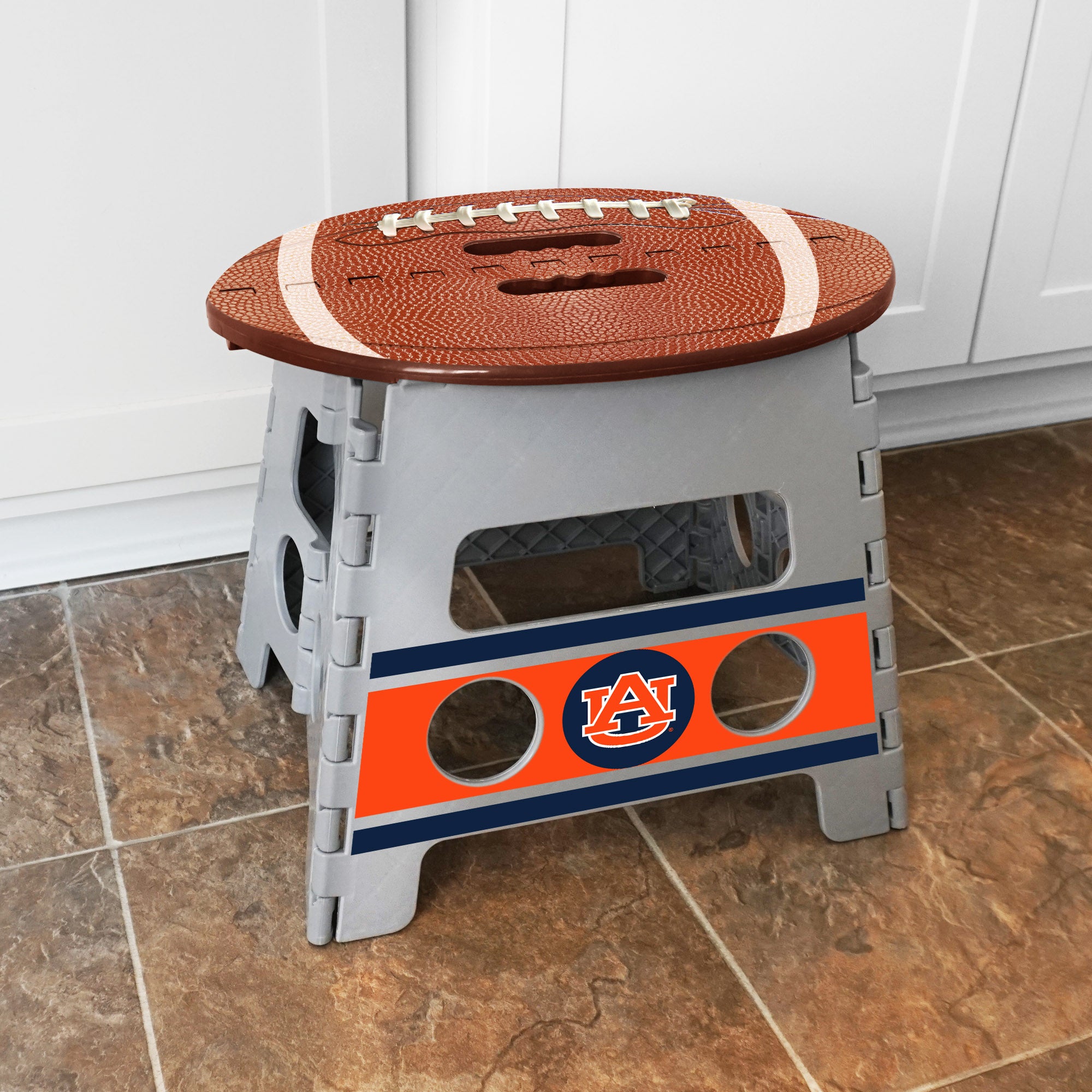 FANMATS, Auburn University Folding Step Stool - 13in. Rise