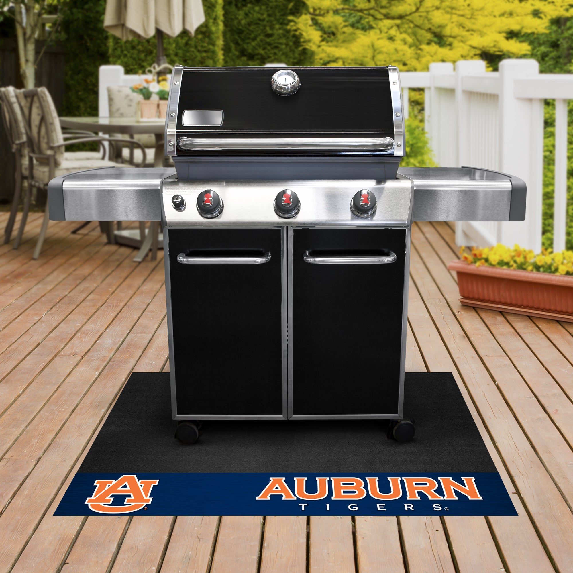 FANMATS, Auburn University Grill Mat - 26in. x 42in.