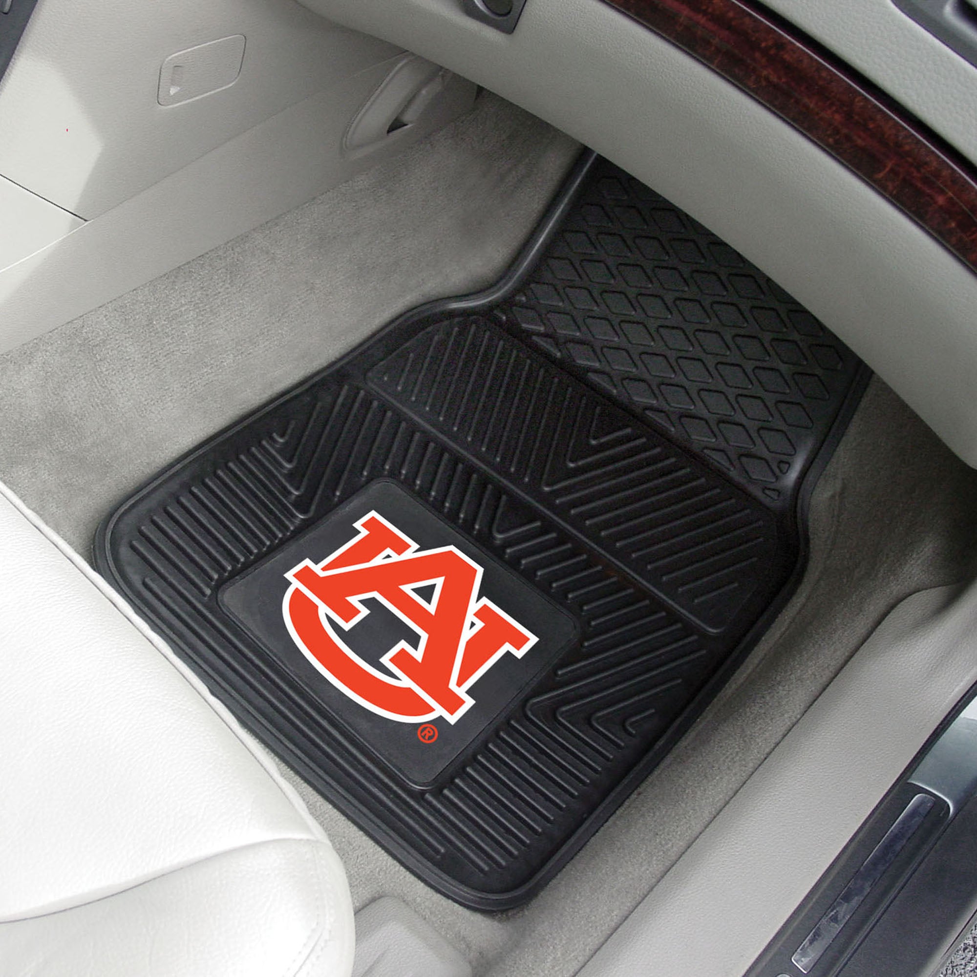 FANMATS, Auburn University Heavy Duty Car Mat Set - 2 Pieces