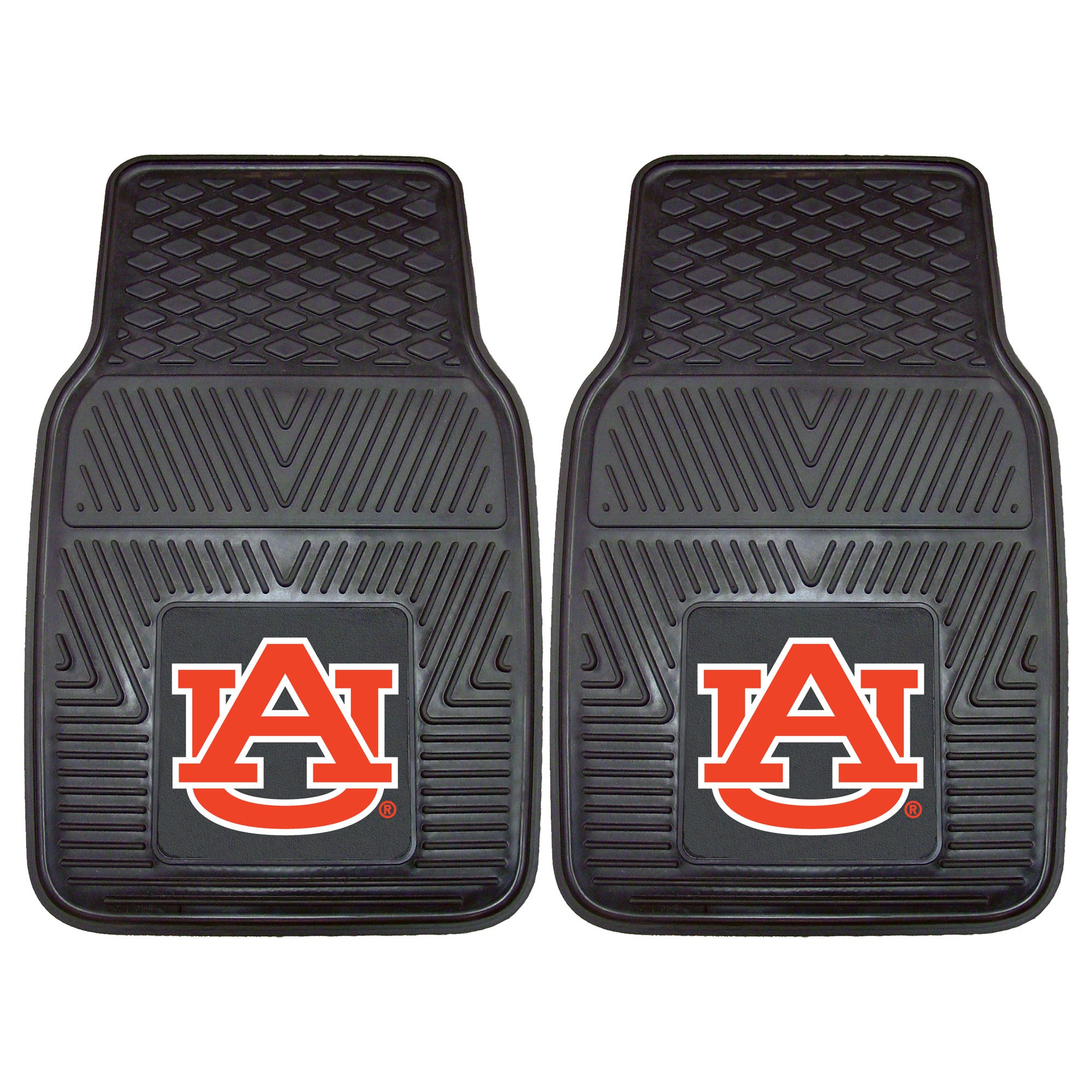 FANMATS, Auburn University Heavy Duty Car Mat Set - 2 Pieces