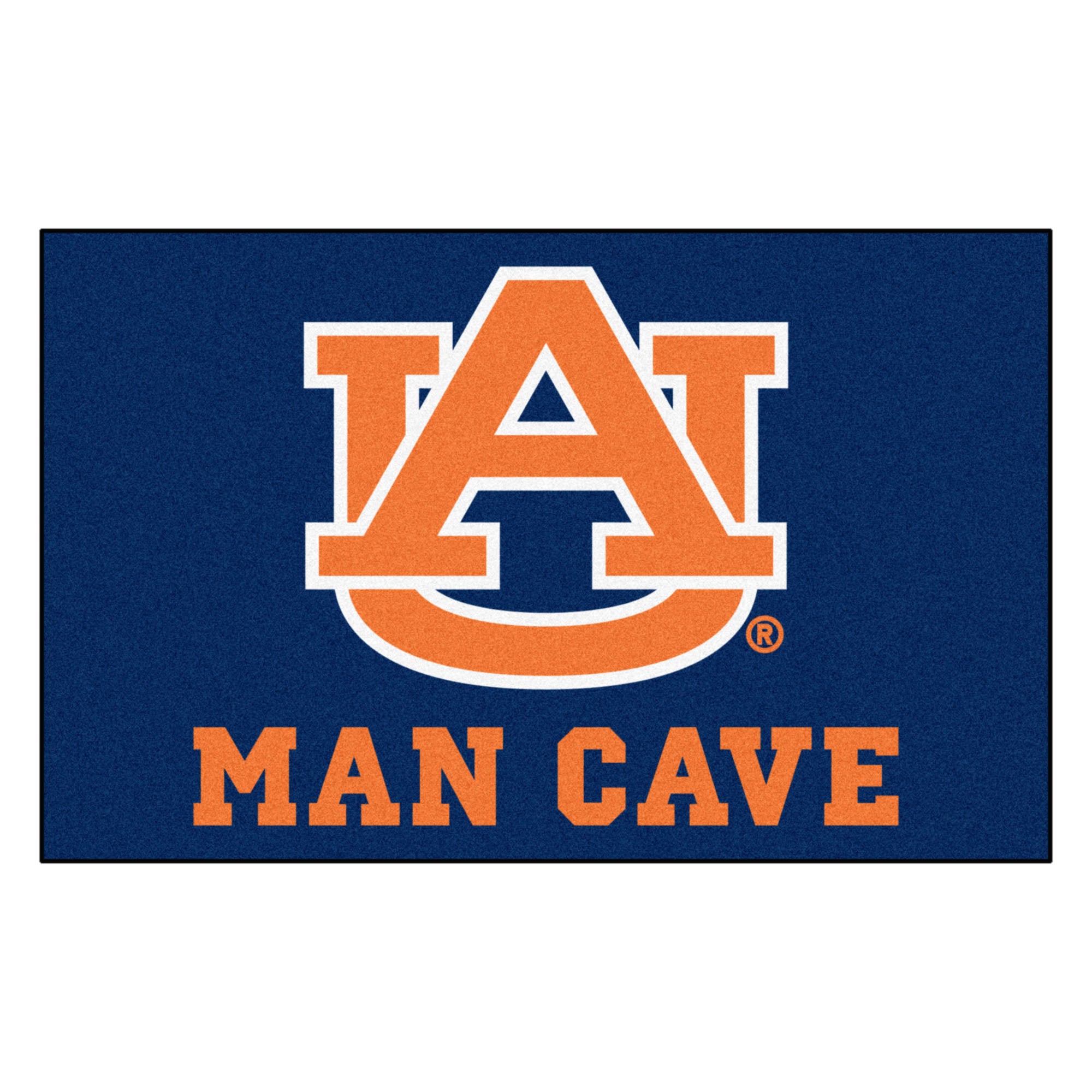 FANMATS, Auburn University Man Cave Area Rug - 5ft. X 8 ft.