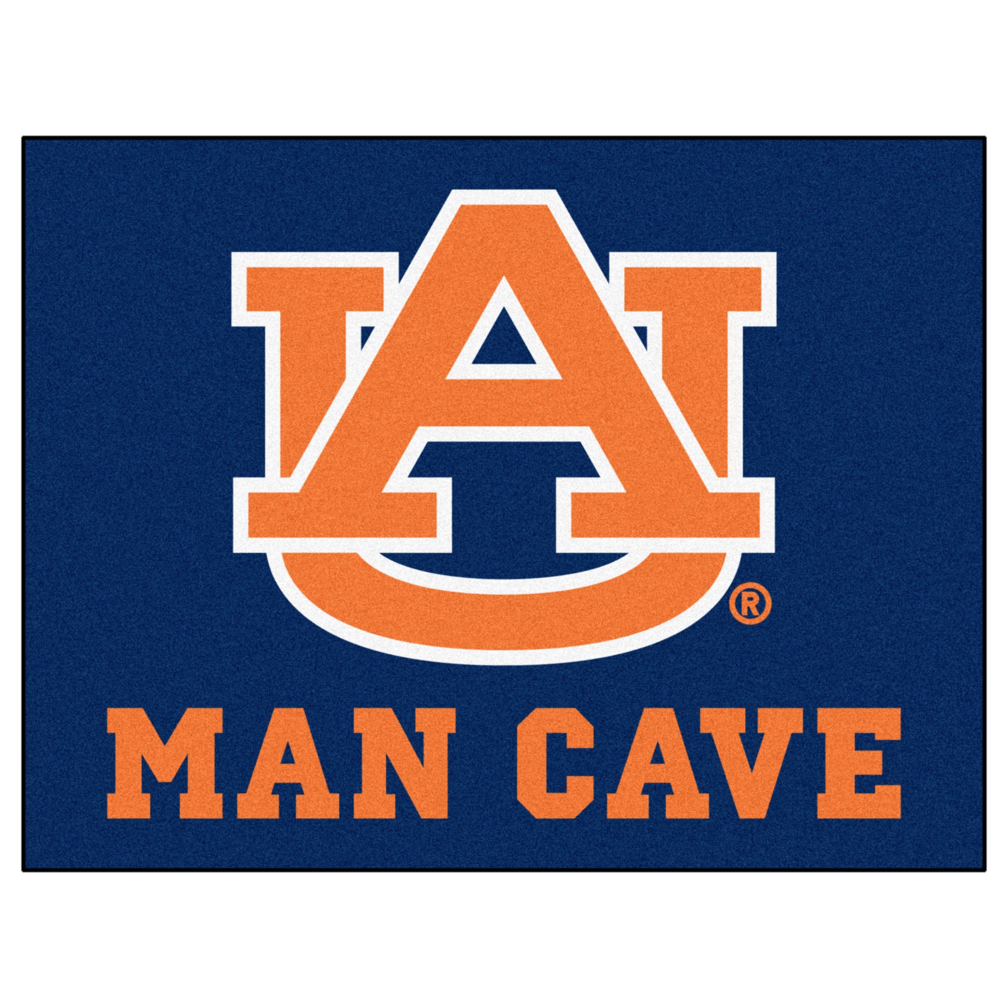 FANMATS, Auburn University Man Cave Rug - 34 in. x 42.5 in.