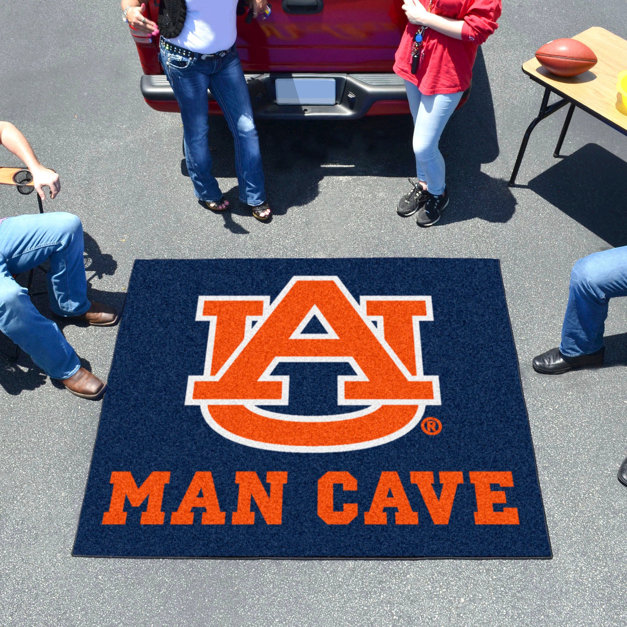 FANMATS, Auburn University Man Cave Rug - 5ft. X 6ft.