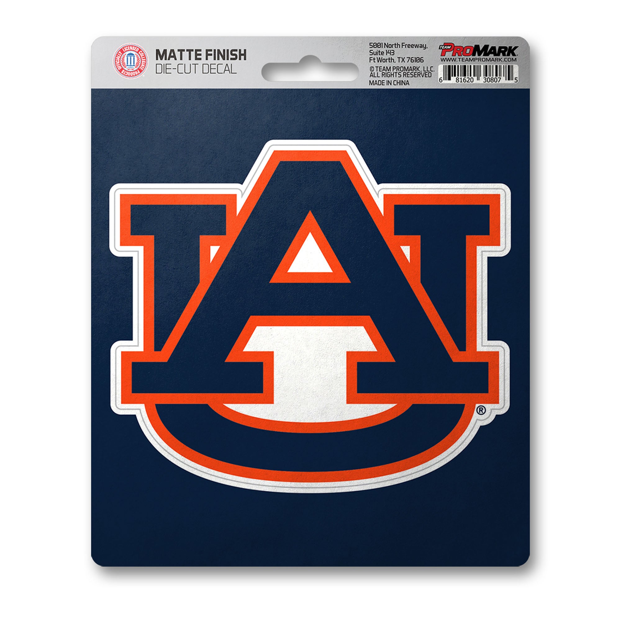 FANMATS, Auburn University Matte Decal Sticker