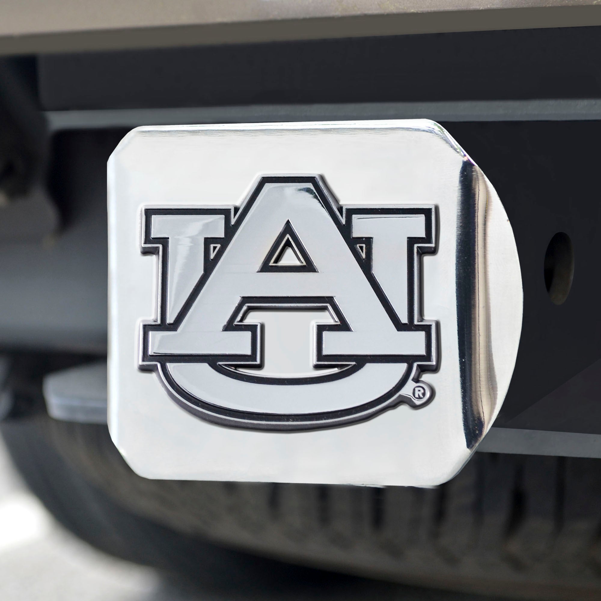 FANMATS, Auburn University Metal Hitch Cover