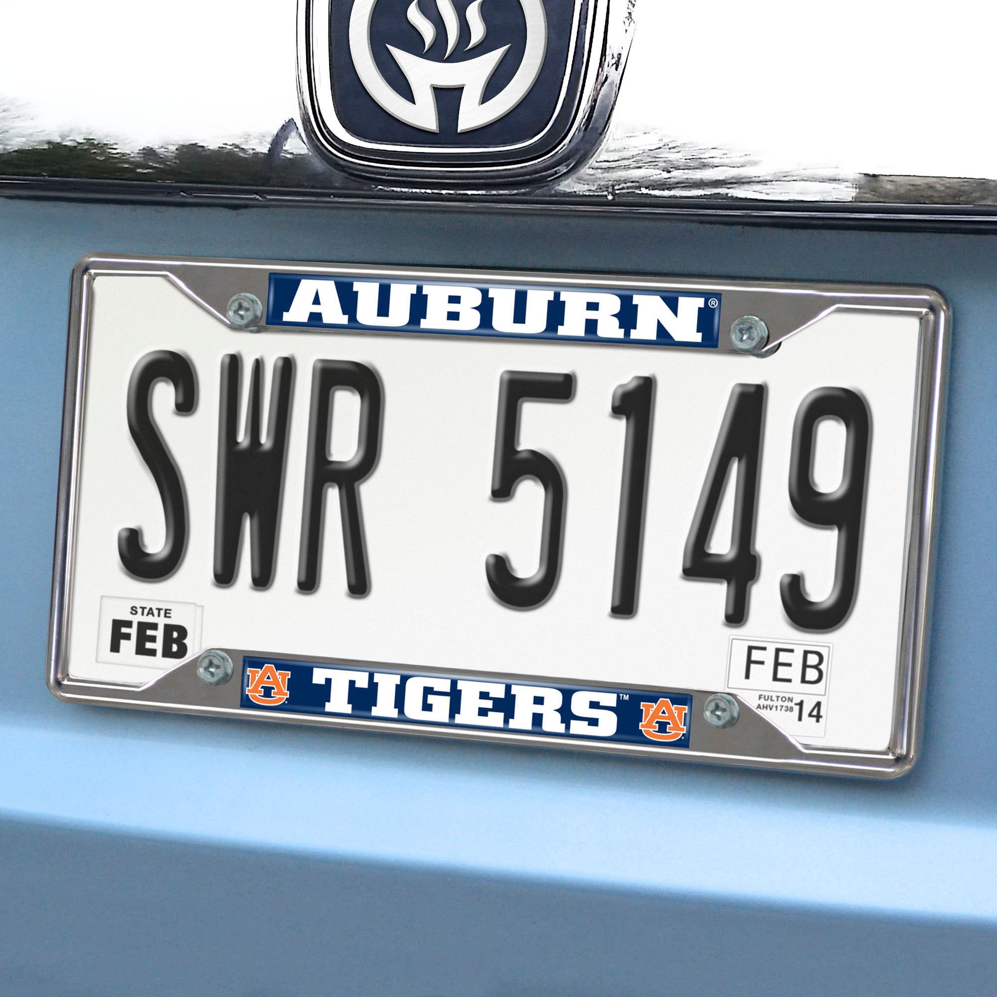 FANMATS, Auburn University Metal License Plate Frame