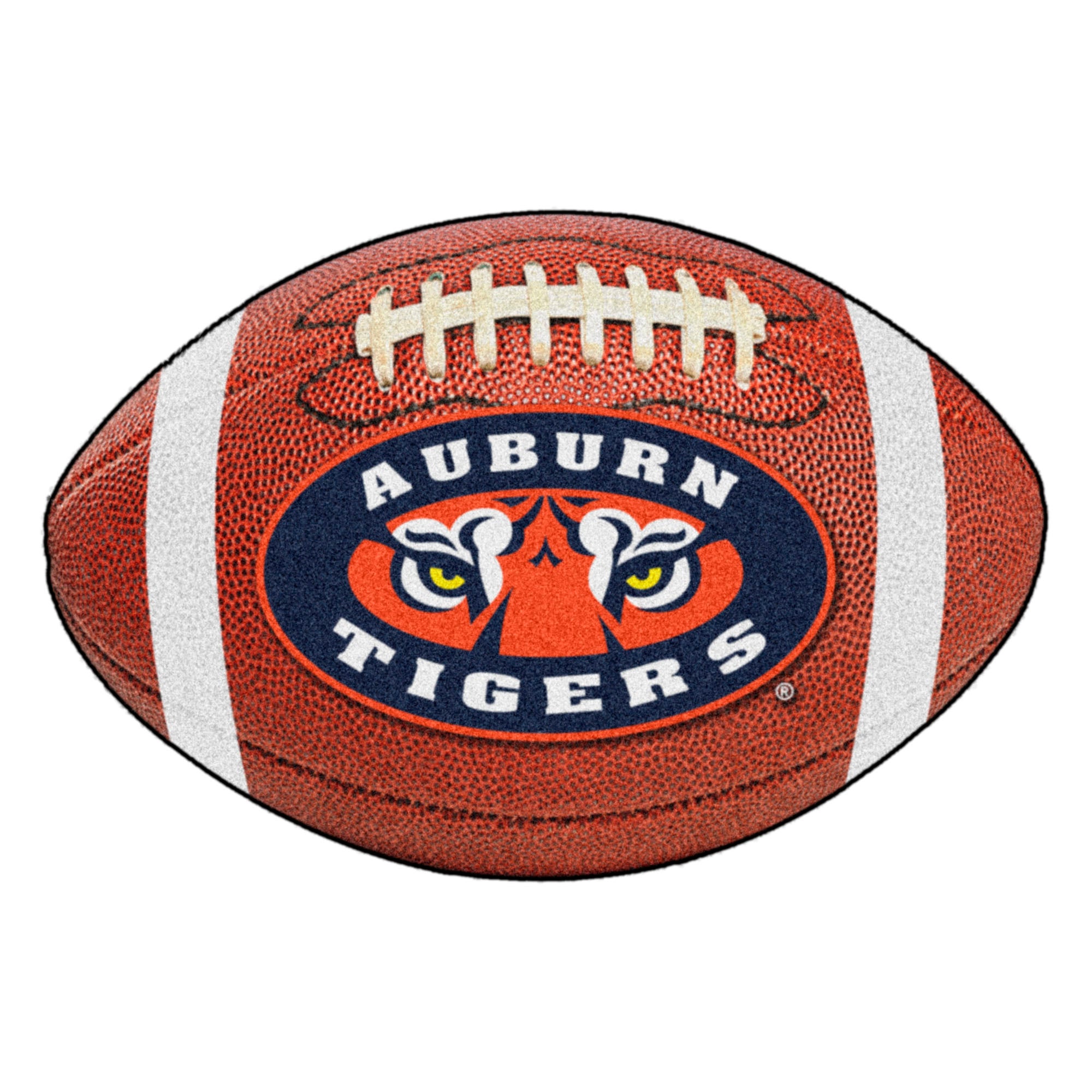 FANMATS, Auburn University Tiger Eyes Football Rug