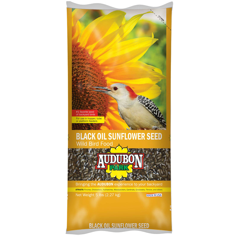 GLOBAL HARVEST FOODS LTD, Audubon Park 12259 5 Lbs Birch Barrier Sunflower Seed (Pack of 6)
