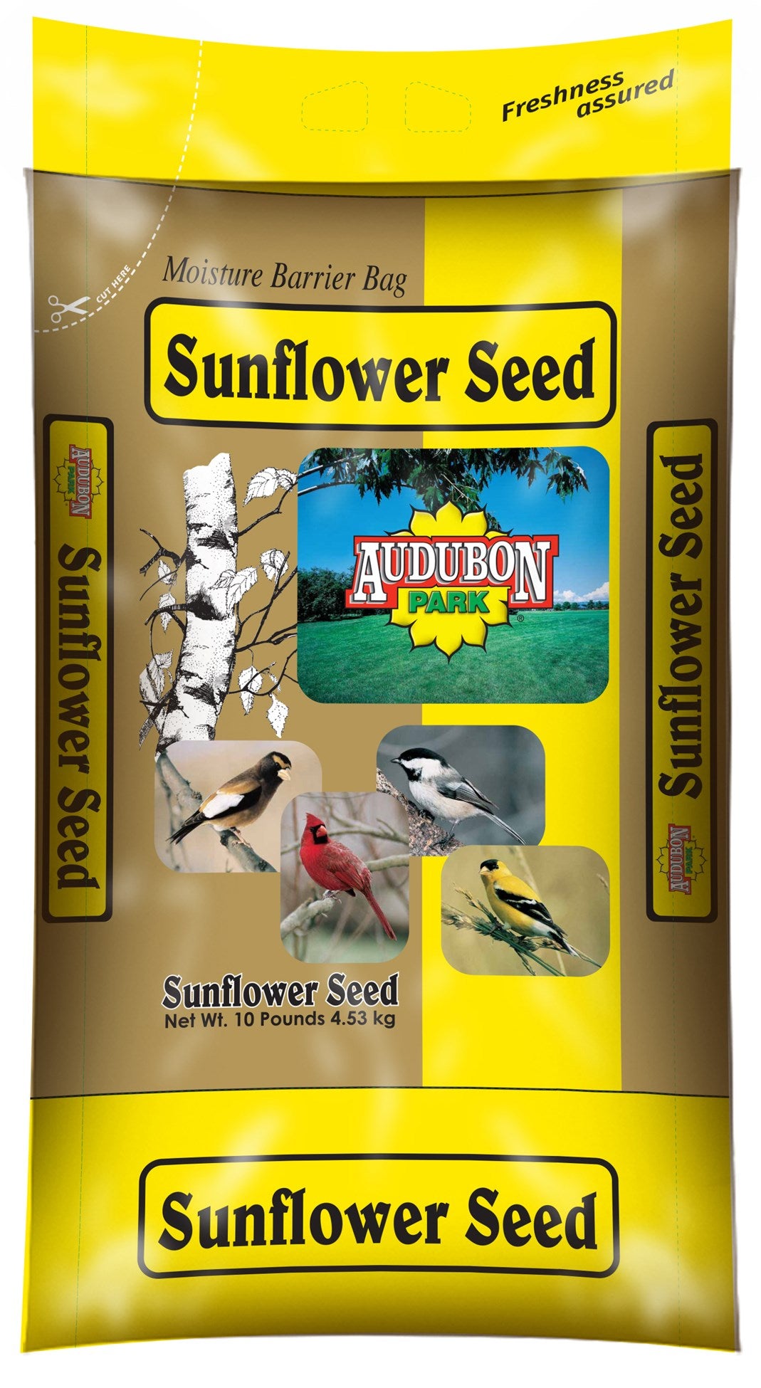 GLOBAL HARVEST FOODS LTD, Audubon Park All Wild Birds Black Oil Sunflower Seed Wild Bird Food 10 lb