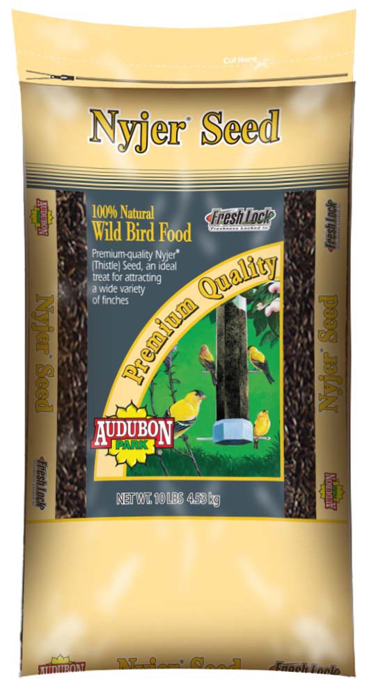 GLOBAL HARVEST FOODS LTD, Audubon Park Nyjer Nyjer Nyjer Seed Wild Bird Food 10 lb