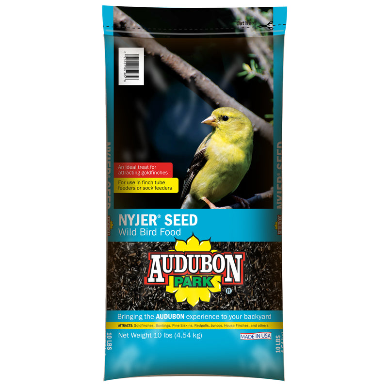 GLOBAL HARVEST FOODS LTD, Audubon Park Nyjer Nyjer Nyjer Seed Wild Bird Food 10 lb