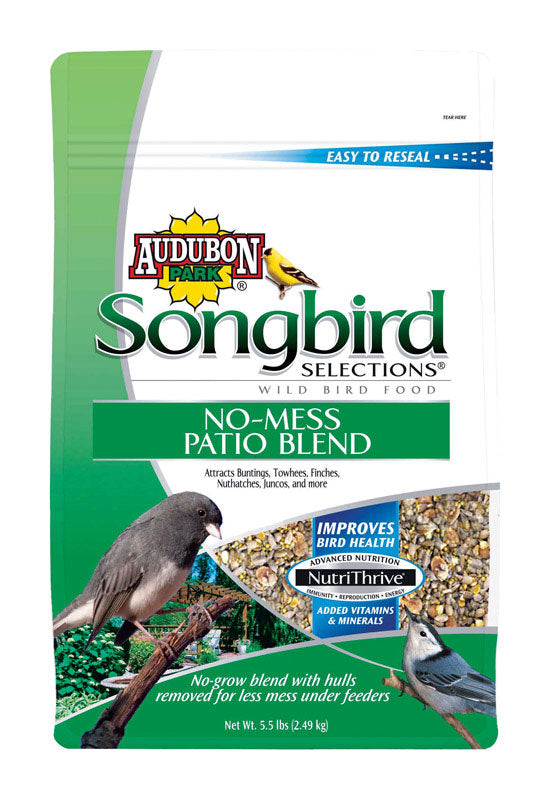 GLOBAL HARVEST FOODS LTD, Audubon Park Songbird Selections Assorted Species Millet Wild Bird Food 5.5 lb