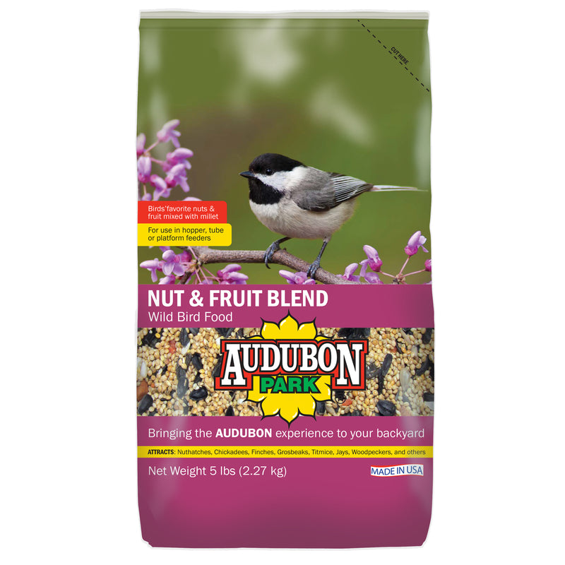 GLOBAL HARVEST FOODS LTD, Audubon Park Wild Bird Fruits and Nuts Wild Bird Food 5 lb