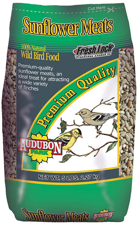 GLOBAL HARVEST FOODS LTD, Audubon Park Wild Bird Sunflower Hearts Wild Bird Food 5 lb