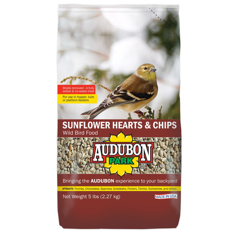 GLOBAL HARVEST FOODS LTD, Audubon Park Wild Bird Sunflower Hearts Wild Bird Food 5 lb