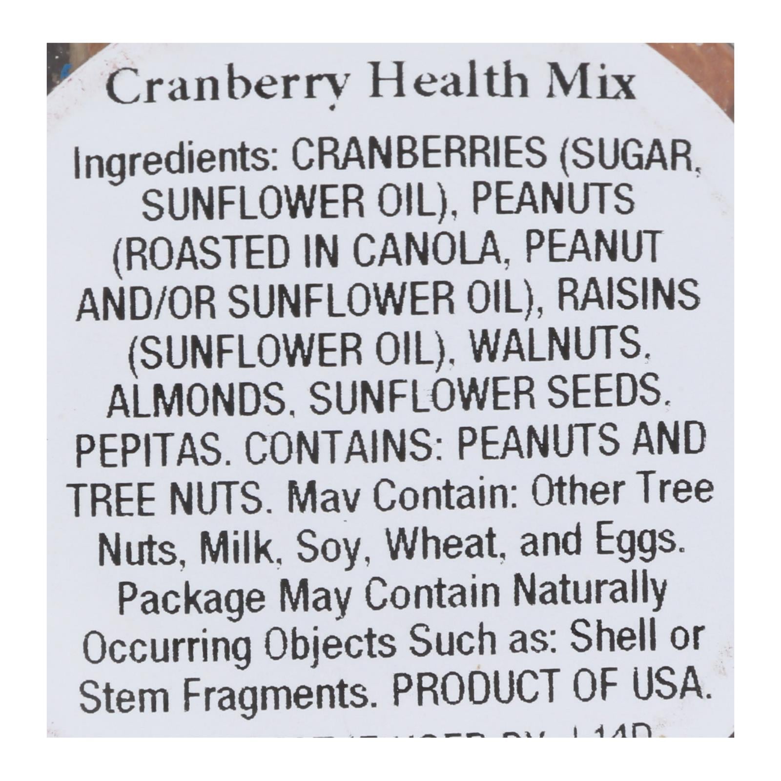Aurora Natural Products, Aurora Natural Products - Caramel Cup Cranberry Health Mix - Case of 12 - 7 OZ (Pack of 12)