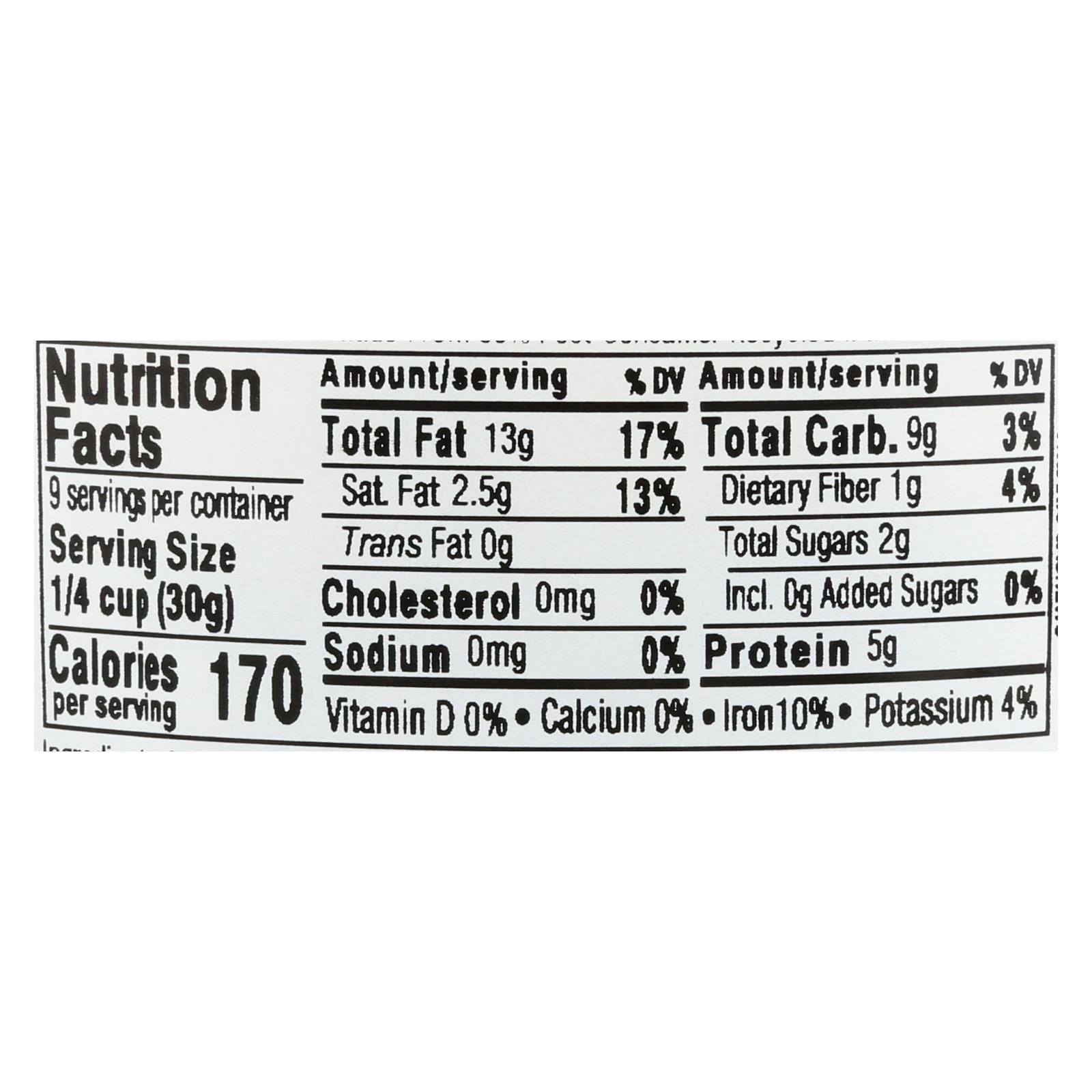 Aurora Natural Products, Aurora Natural Products - Organic Whole Cashews - Case of 12 - 9 oz. (Pack of 12)