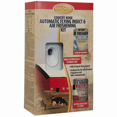 Country Vet, Automatic Dispenser for Flying Insect Spray & Air Freshener