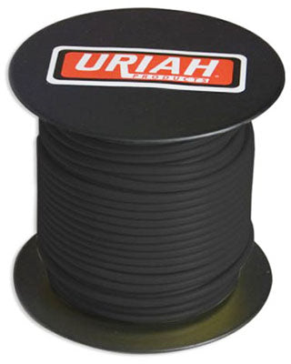 Uriah Products, Automotive Wire, Insulation, Black, 16 AWG, 100-Ft. Spool