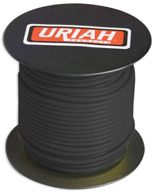 Uriah Products, Automotive Wire, Insulation, Black, 18 AWG, 100-Ft. Spool