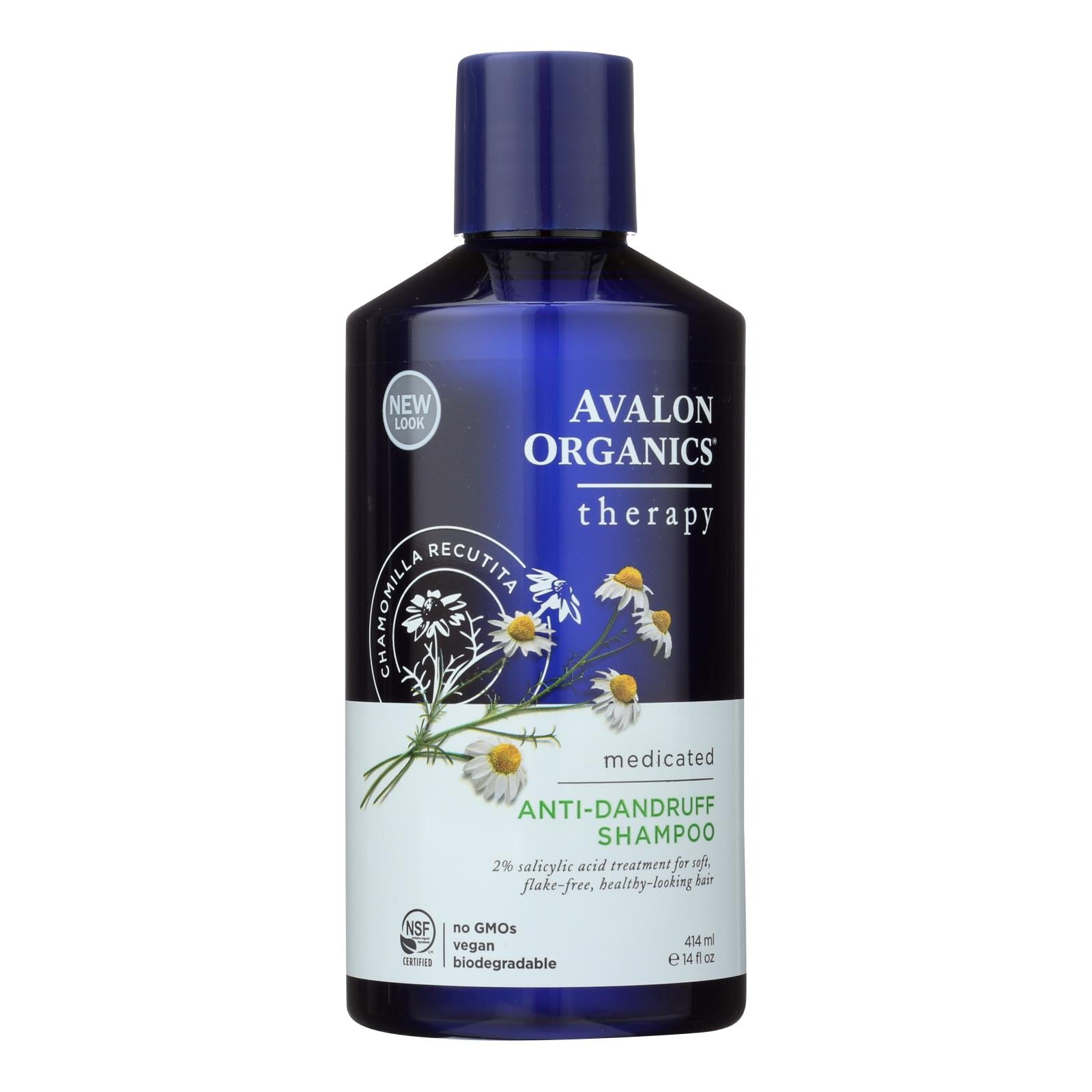 Avalon, Avalon Active Organics Shampoo - Anti Dandruff - 14 oz