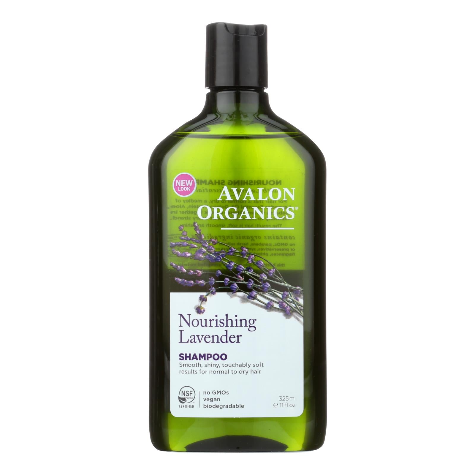 Avalon, Avalon Organics Nourishing Shampoo Lavender - 11 fl oz