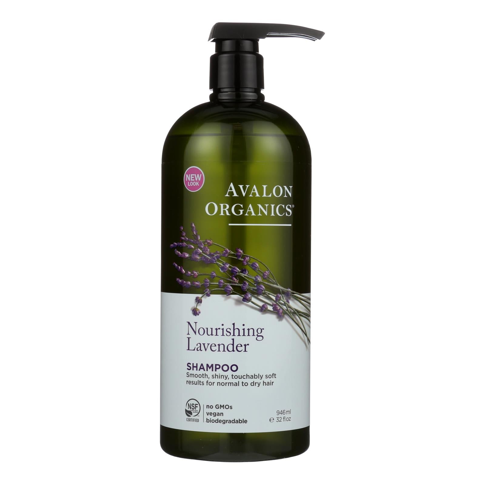 Avalon, Avalon Organics Nourishing Shampoo Lavender - 32 fl oz