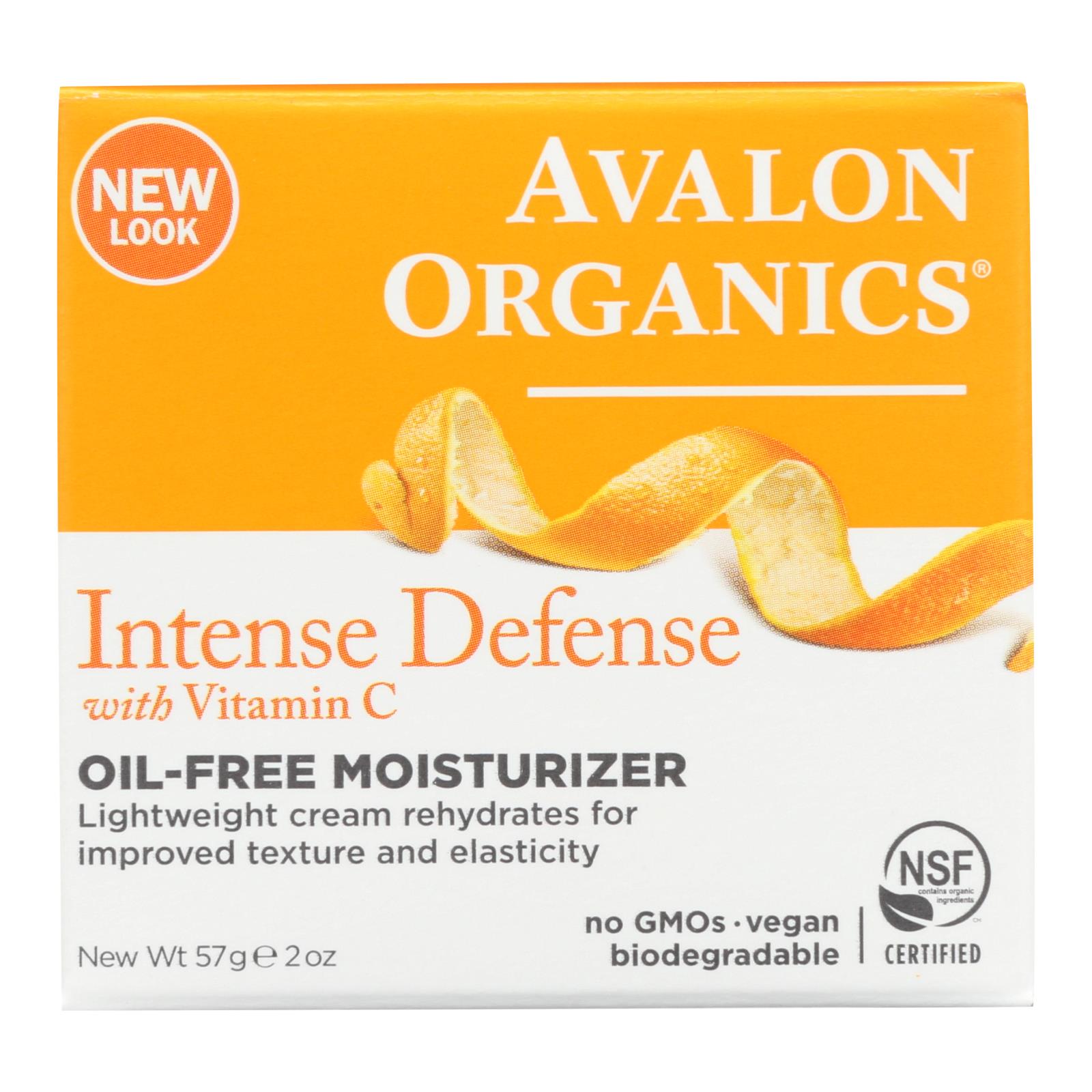 Avalon, Avalon Organics Rejuvenating Oil-Free Moisturizer Vitamin C - 2 fl oz