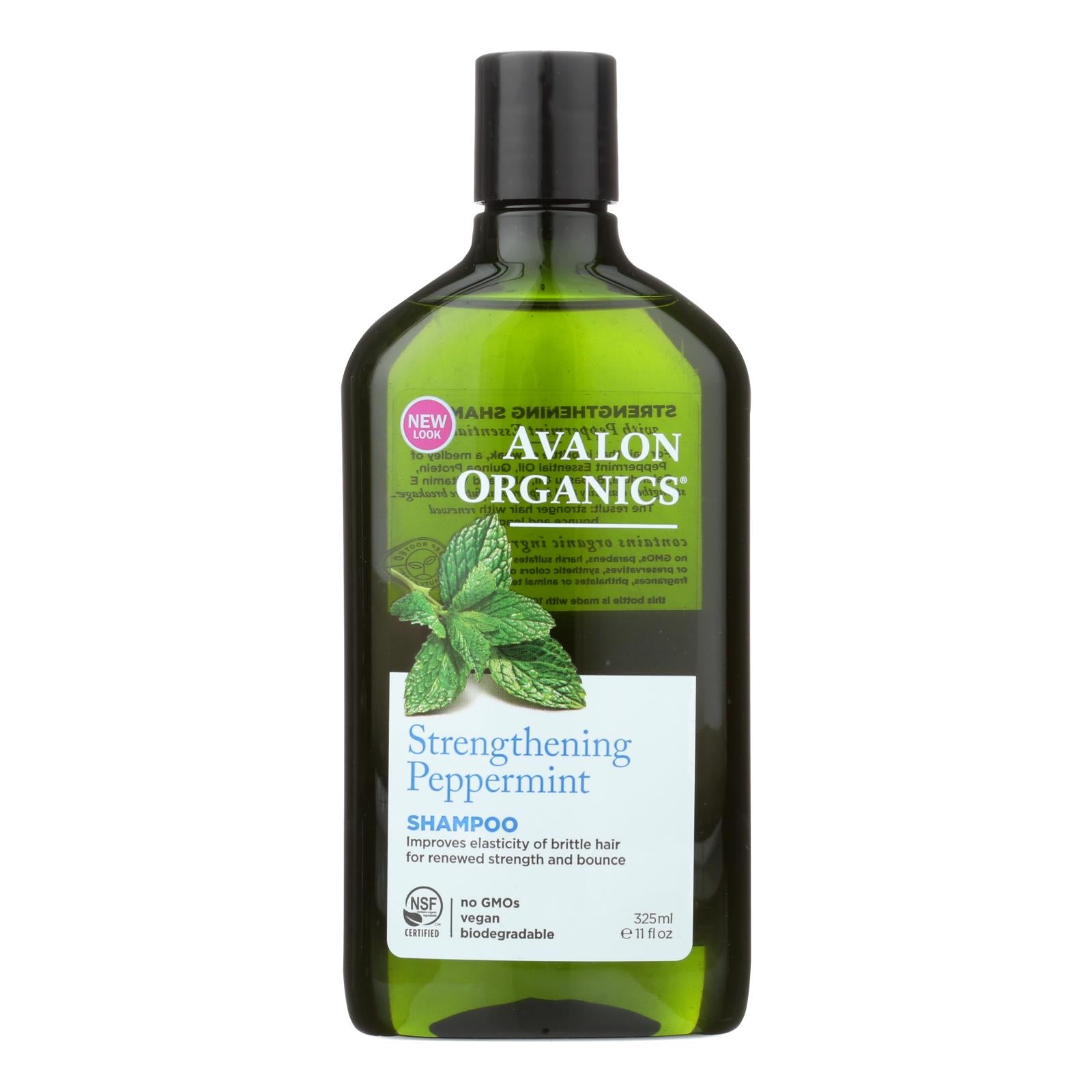 Avalon, Avalon Organics Revitalizing Shampoo Peppermint Botanicals - 11 fl oz