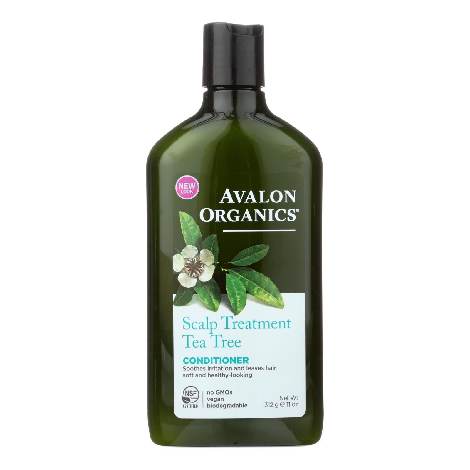 Avalon, Avalon Organics Scalp Treatment Tea Tree Conditioner - 11 fl oz