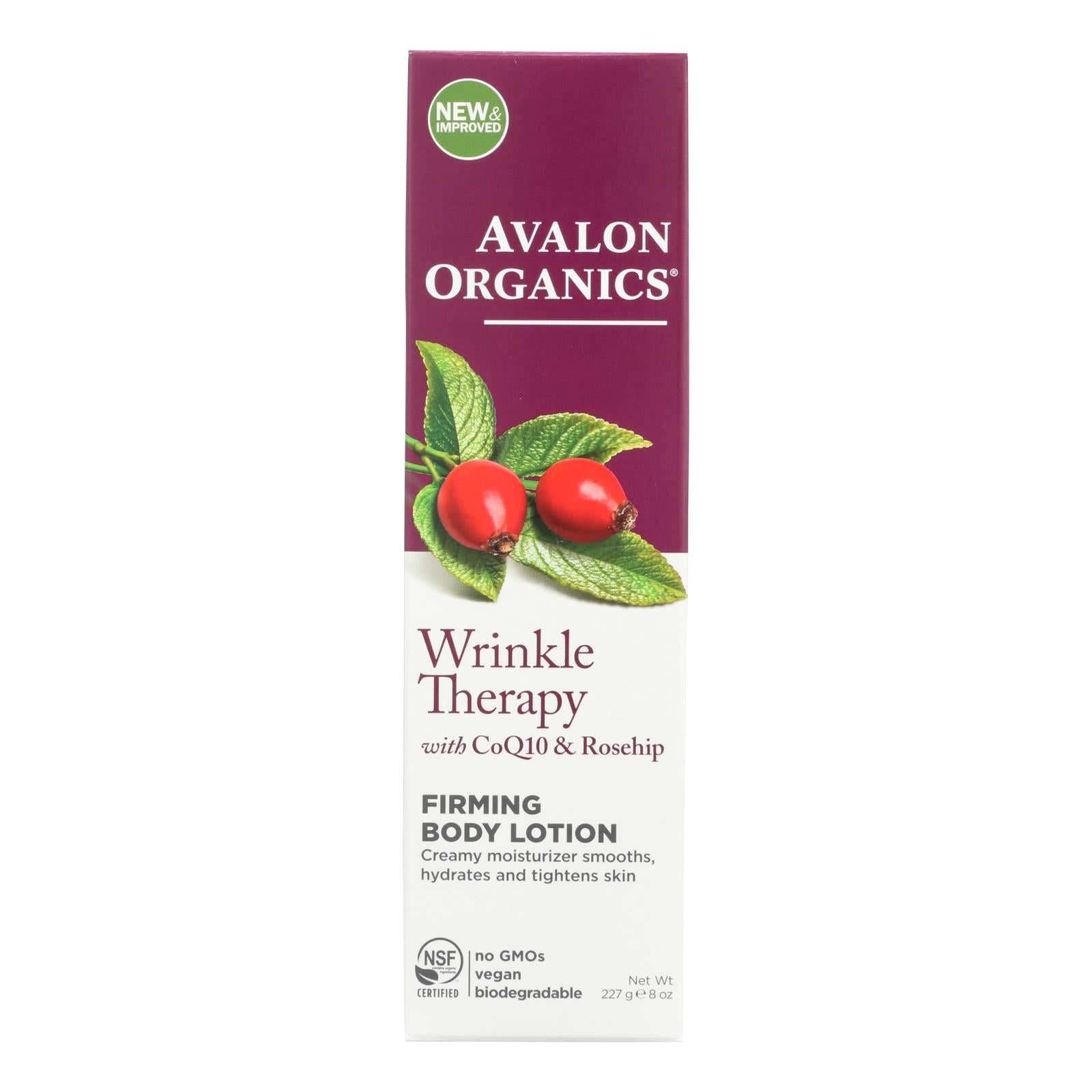 Avalon, Avalon Organics Ultimate Firming Body Lotion Coenzyme Q10 - 8 fl oz