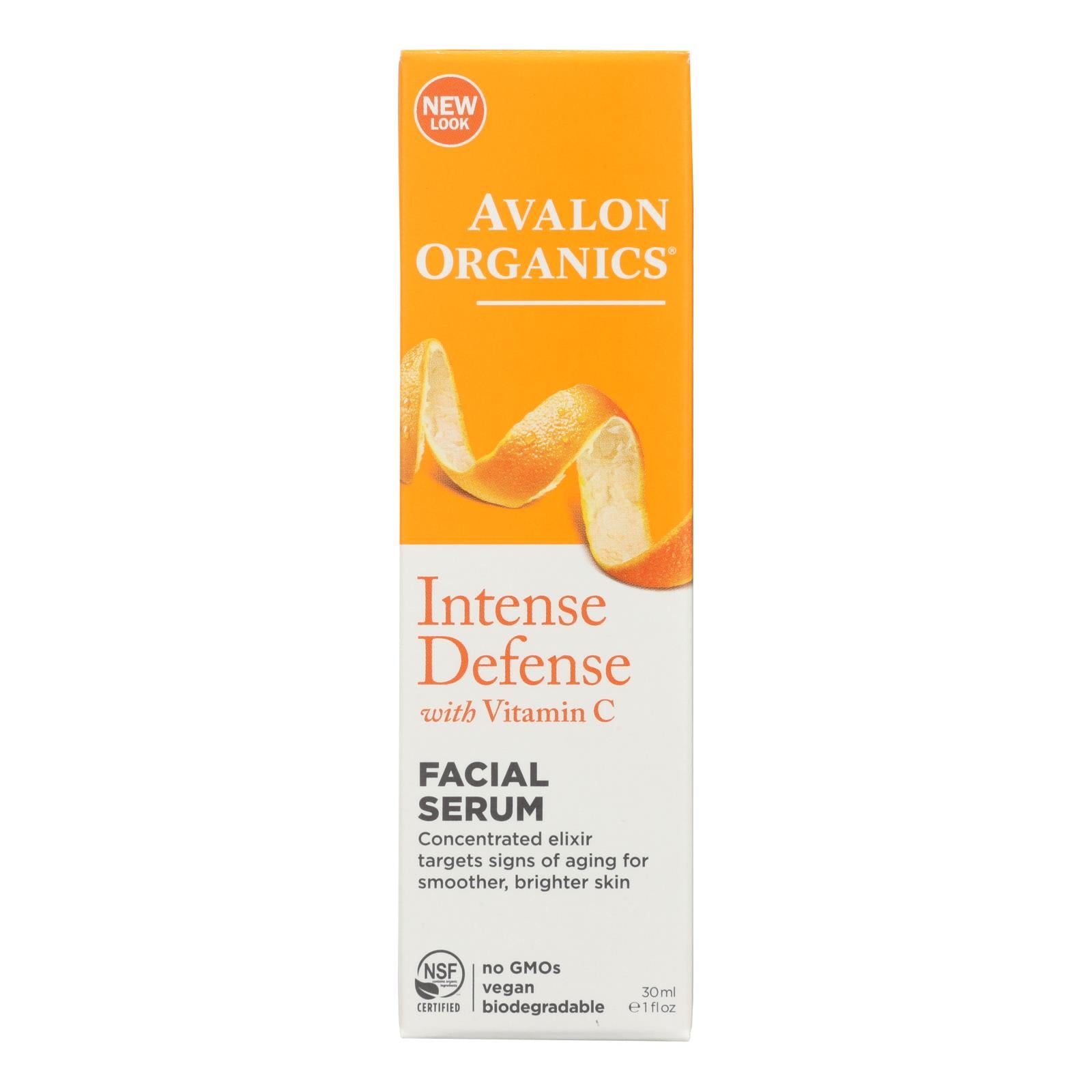 Avalon, Avalon Organics Vitality Facial Serum Vitamin C - 1 fl oz