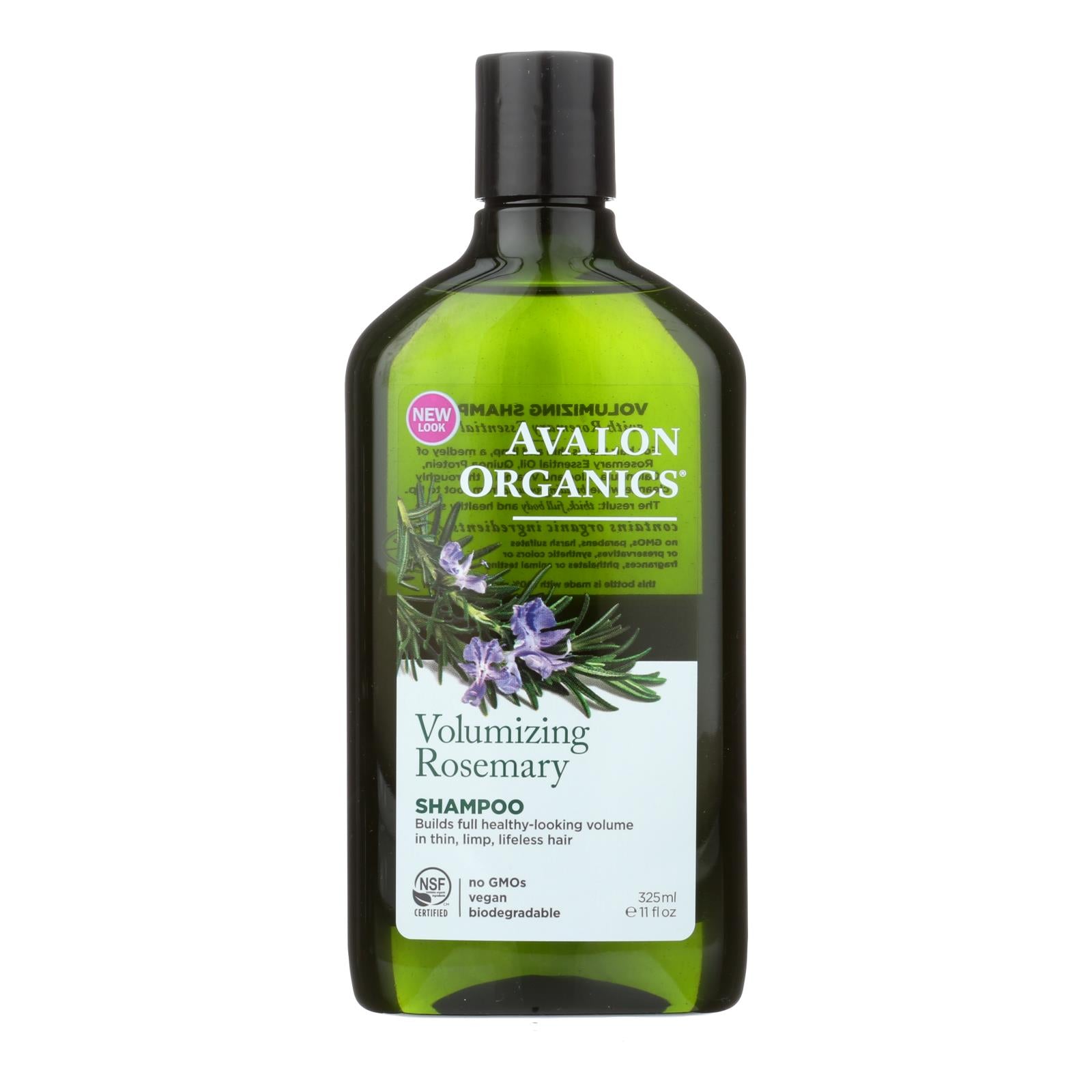 Avalon, Avalon Organics Volumizing Shampoo Rosemary - 11 fl oz