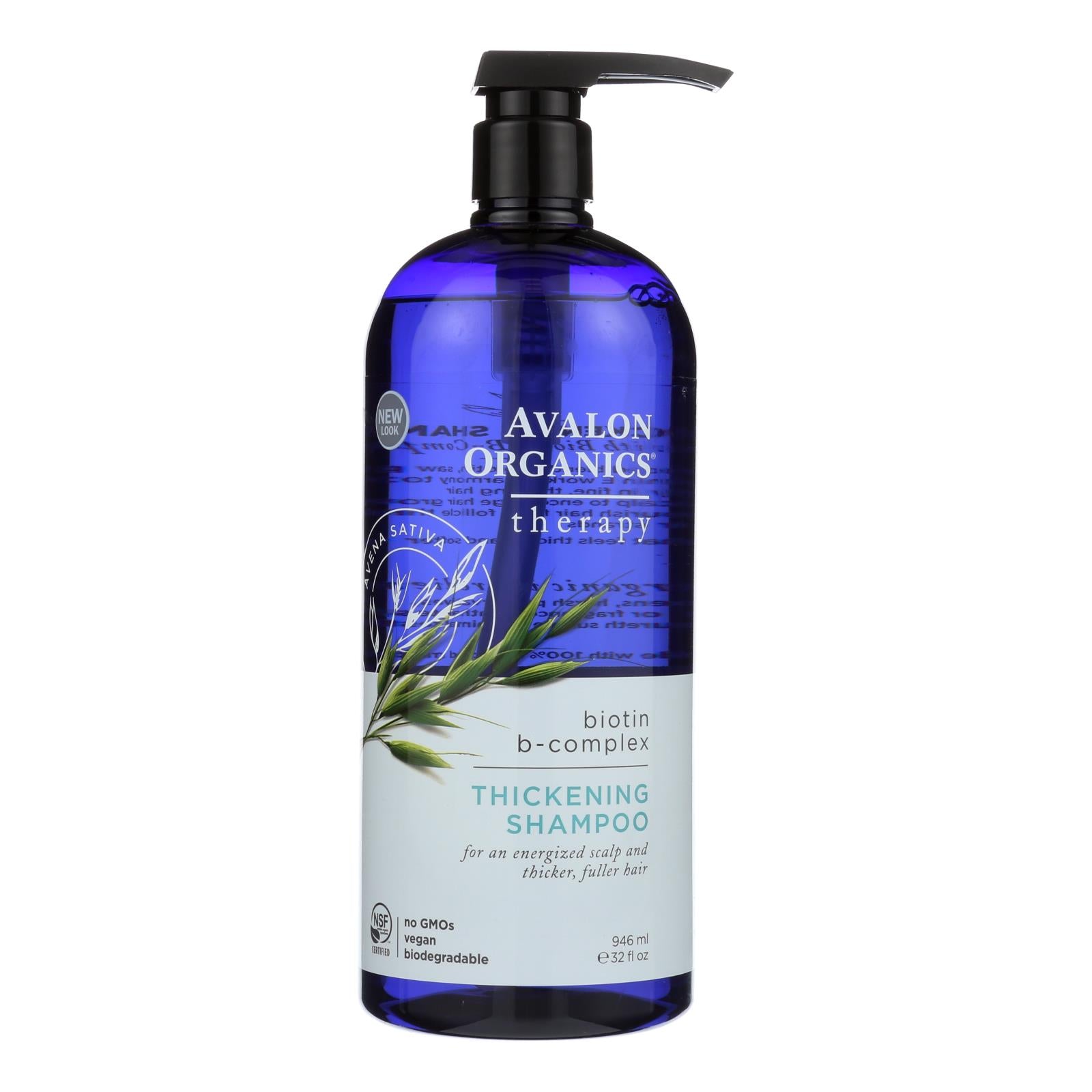 Avalon, Avalon Shampoo - Organic Biotin-B Complex - 32 oz