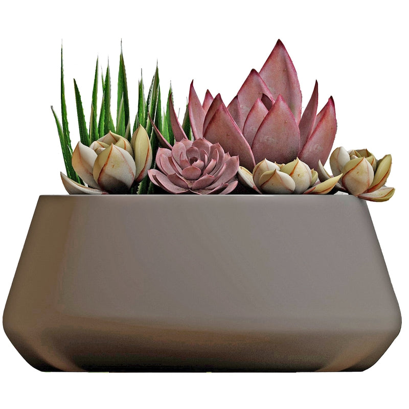 AVERA HOME GOODS LLC, Avera 8 in. D Cement Planter Multicolored