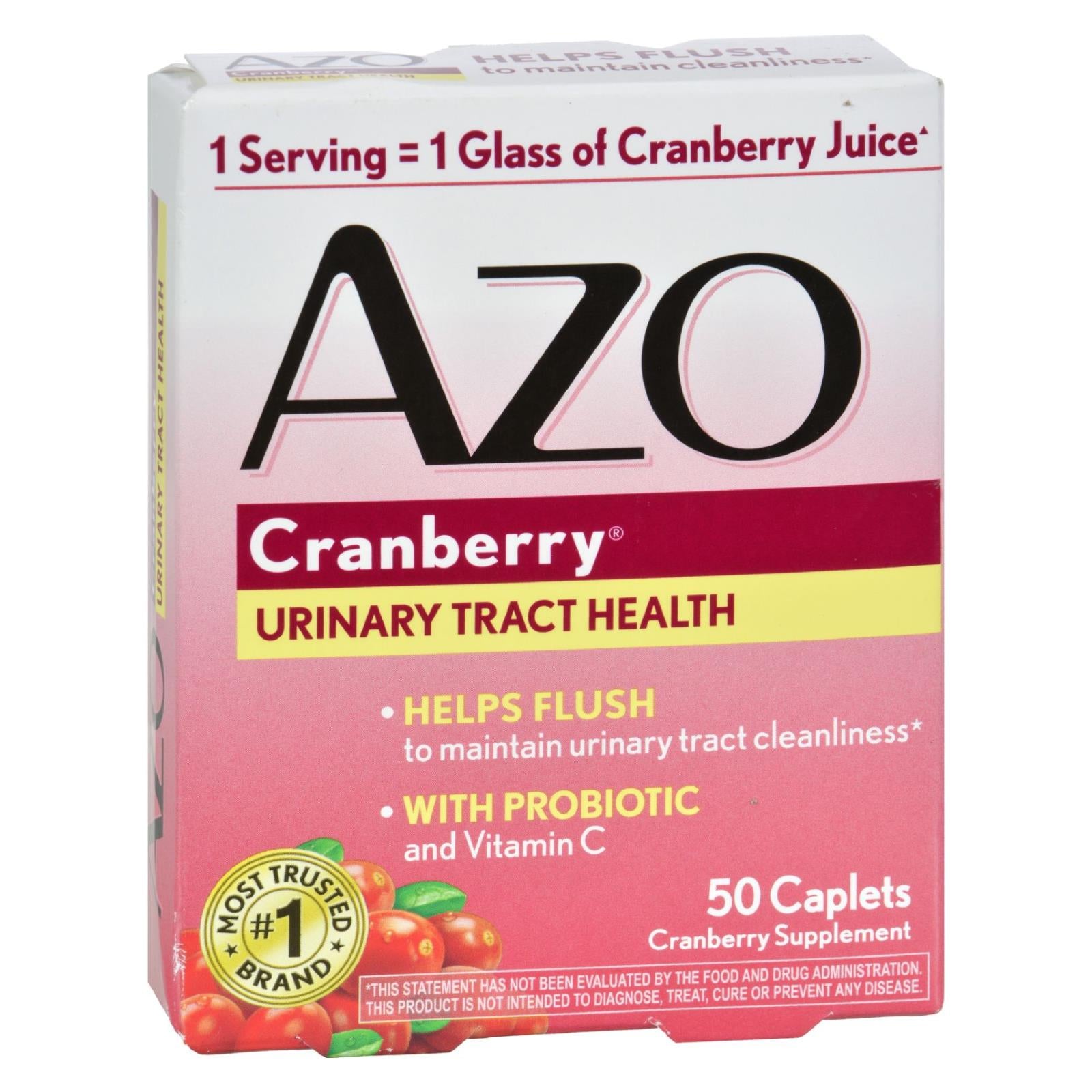 Azo, Azo Cranberry Caps - 50 Caplets