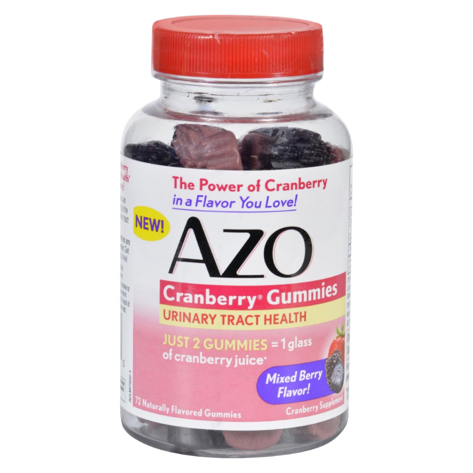 Azo, Azo Cranberry Gummies - 72 Count