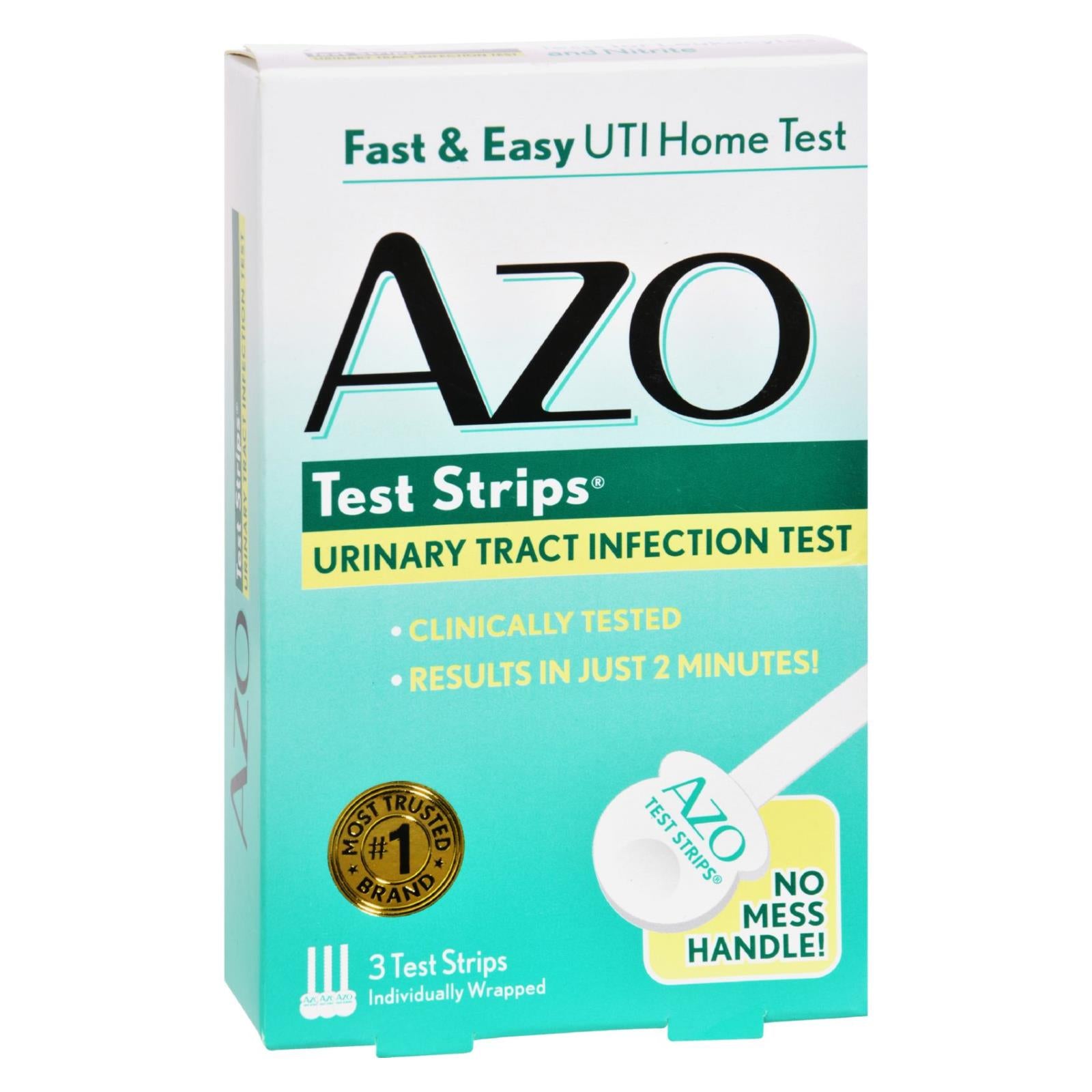 Azo, Azo Test Strips - 3 Test Strips