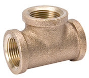 B And K Industries, B And K Industries 453-002Nl 3/8 Red Brass Tee