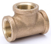 B And K Industries, B And K Industries 453-004Nl 3/4 Red Brass Tee