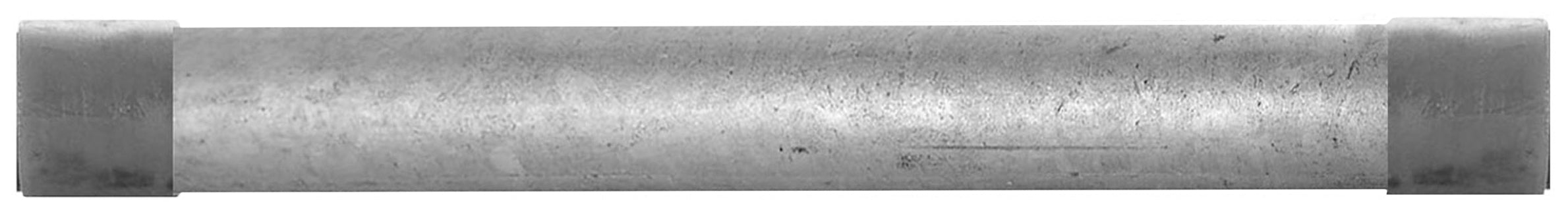 B And K Industries, B And K Industries 568-1200hc 2 X 10' Galvanized Threaded Pipe (Pack of 2)