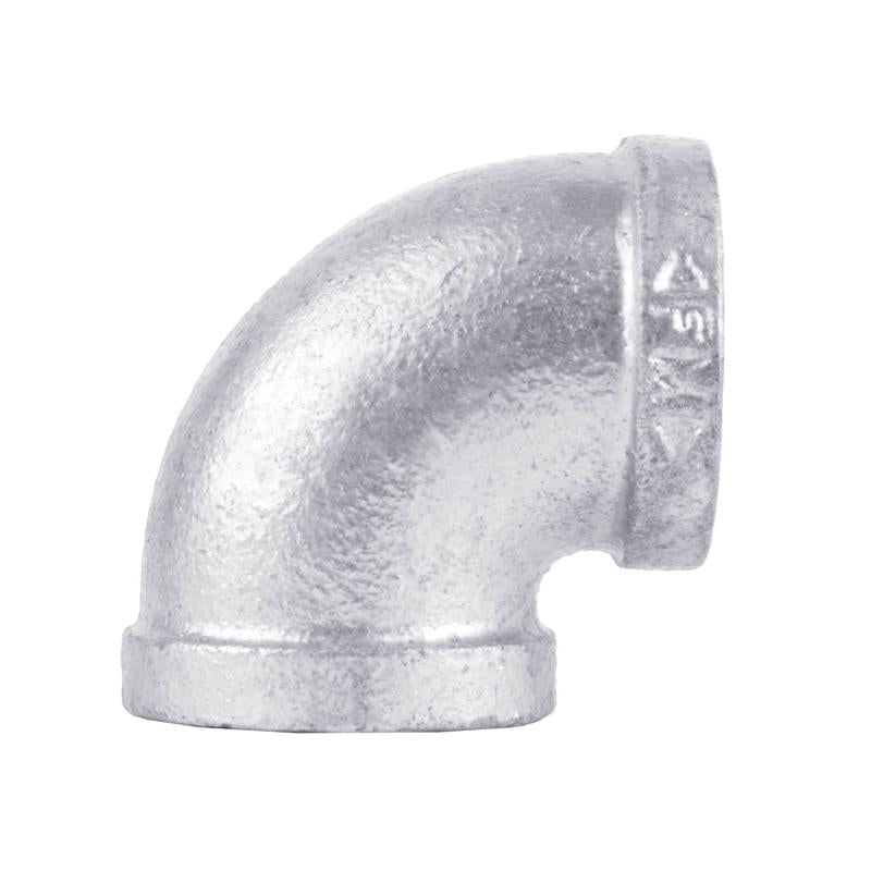 ACE TRADING - STZ INDUSTRIES 1, B & K 1/4 in. FPT  x 1/4 in. Dia. FPT Galvanized Malleable Iron Elbow