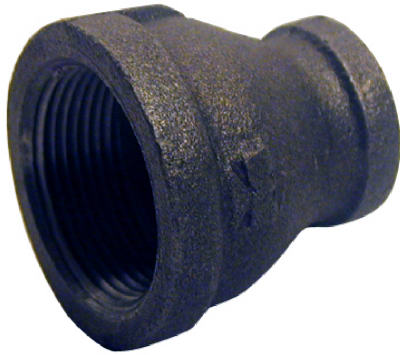 ACE TRADING - STZ INDUSTRIES 1, B & K 3/4 in. FPT  x 1/2 in. Dia. FPT Black Malleable Iron Coupling